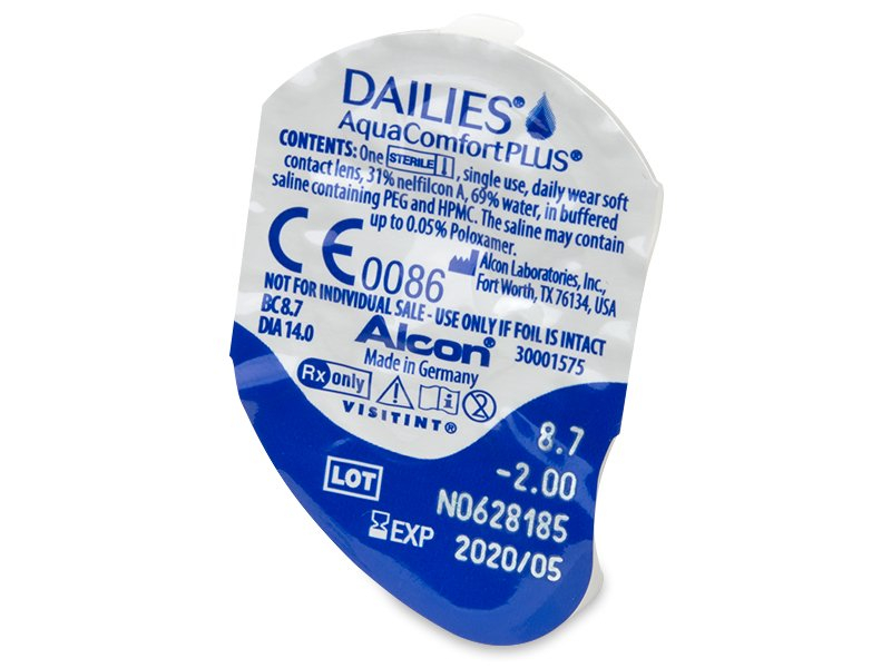 Dailies AquaComfort Plus kontaktne leće (30)