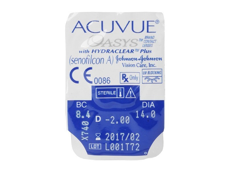 Acuvue Oasys with Hydraclear Plus kontaktne leće (2×6 leća)