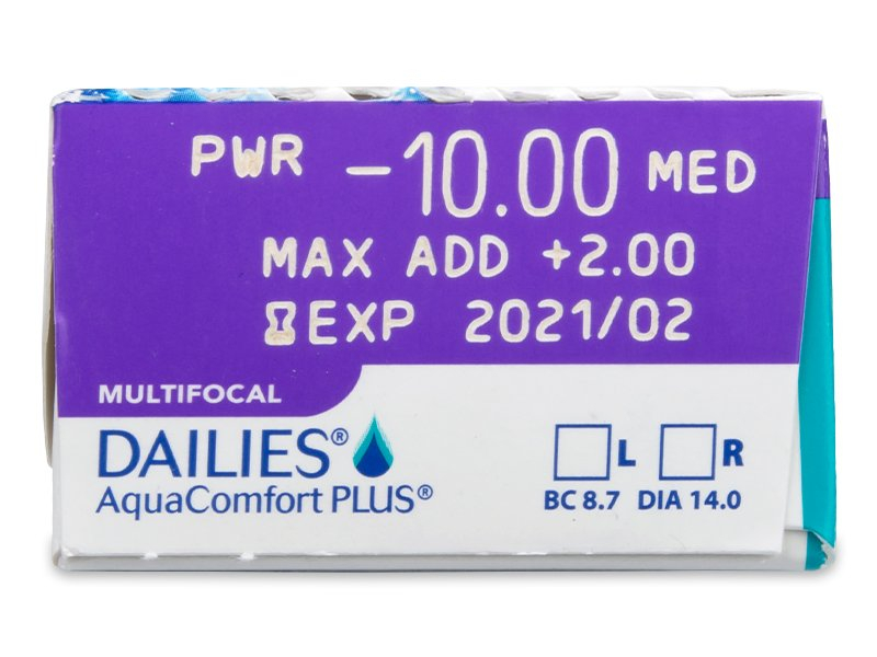 Dailies AquaComfort Plus Multifocal kontaktne leće (30)