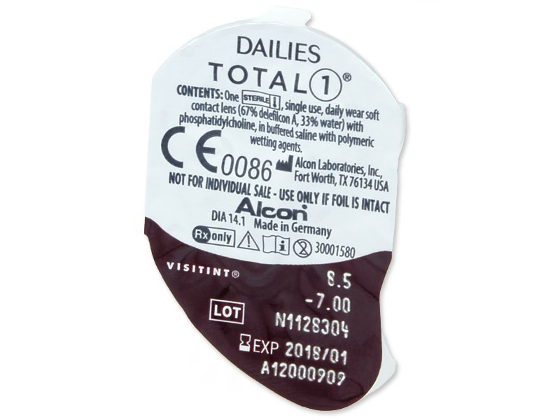 Dailies Total 1 kontaktne leće (30)