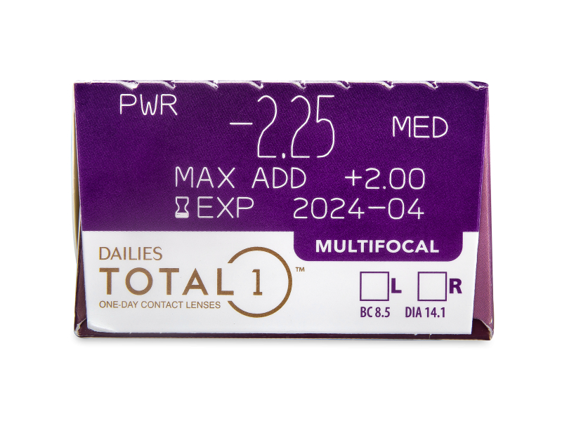 Dailies Total 1 Multifocal kontaktne leće (30)