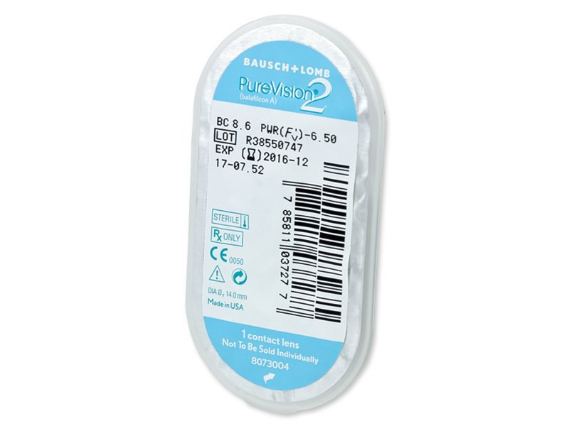 PureVision 2 kontaktne leće (6)