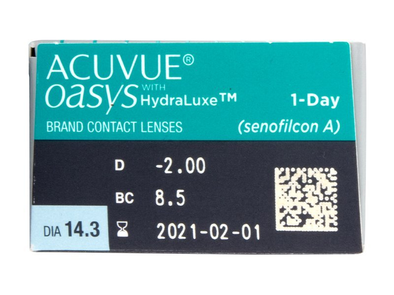 ACUVUE® OASYS 1-Day s tehnologijom HydraLuxe™ Kontaktne leće 90 komada